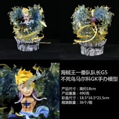 GK One Piece Marco Character Collection Toy PVC Anime Figure Toys 18cm