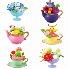6pcs/set Pokemon Tree Stump Ver.2 Cartoon Collection Cosplay Model Toy Anime PVC Figure