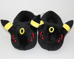 28CM Pokemon Umbreon Cartoon Anime Plush Slippers