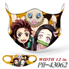 10 Styles Demon Slayer : Kimetsu no Yaiba Anime Mask Space Cotton Anime Print Mask