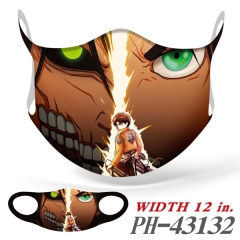 3 Styles Attack on Titan Shingeki no Kyojin Anime Mask Space Cotton Anime Print Mask