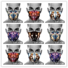 5 Styles Sword Art Online Anime Mask Space Cotton Anime Print Mask