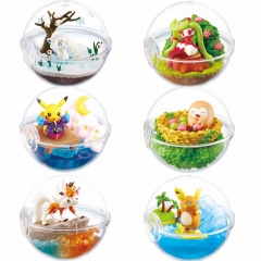 6pcs/set Pokemon 9 Generation Anime PVC Figure 6CM