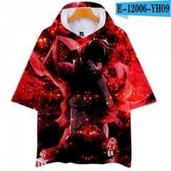 10 Styles Attack on Titan/Shingeki No Kyojin 3D Printing Designs Short Sleeves Loose Anime T-shirt