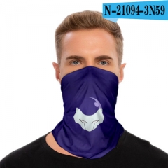 19 Styles Dragon Ball Z Customizable Design Polyester Multifunctional Anime Magic Turban+Face Mask