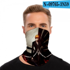 10 Styles Bleach Polyester Multifunctional Anime Magic Turban+Face Mask