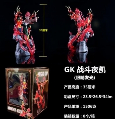 火影GK发光战斗夜凯公仔手办高35厘米1506克一箱8个