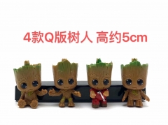 4款Q版树人公仔高5厘米