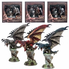 CAPCOM CFB 怪物猎人 苍火龙（蓝色） 限定版 盒装手办，一件36个，高约25cm，外盒尺寸21*13*22cm，重量488g