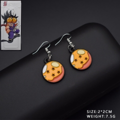 Dragon Ball Z 4 Star Anime Earring