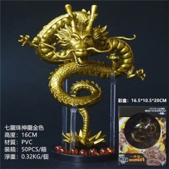 七龙珠神龙金色公仔手办16厘米0.32kg一箱50个