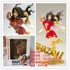 Captain Marvel女版沙赞到货，高22cm，一箱36个 406克