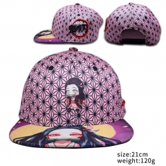 Demon Slayer: Kimetsu no Yaiba Kamado Nezuko Character Pattern Canvas Hat Anime Baseball Cap