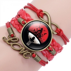 9 Styles Naruto Japanese Cartoon Multilayer PU Anime Bracelet