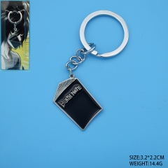 Death Note Anime Cartoon Metal Keychain Key chain