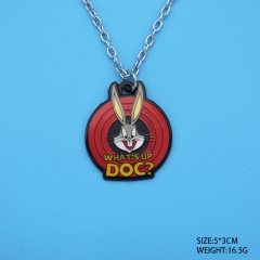 Peter Rabbit Anime Cartoon Metal Alloy Necklace