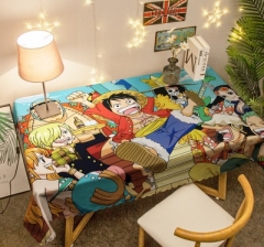 30 Styles One Piece Polyester Printed Waterproof 3D Anime Tablecloth Cover