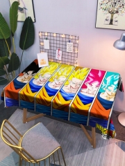 26 Styles Dragon Ball Z Polyester Printed Waterproof 3D Anime Tablecloth Cover