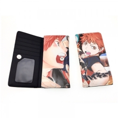 2 Styles Haikyuu!! Cosplay PU Purse Anime Long Wallet