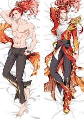 Arena Of Valor: 5v5 Arena Game/Penta Storm Handsome Boy Body Bolster Soft Long Print Sexy Boy Pattern Pillow 50*150cm