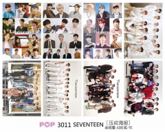 5套起批 3011 SEVENTEEN 8张海报