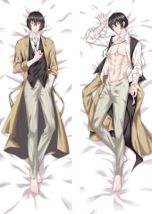 Bungo Stray Dogs Handsome Boy Body Bolster Soft Long Print Sexy Boy Pattern Pillow 50*150cm