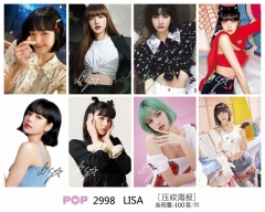 5套起批 2998 Blackpink 8张海报