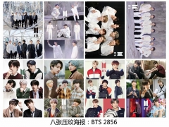 5套起批 2856 BTS 8张海报