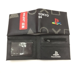 PlayStation Cartoon Pattern PU Coin Purse Anime Wallet