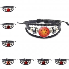 12 Styles Naruto Cosplay Cartoon Character Cartoon Cute Decorative Anime Alloy Bracelet