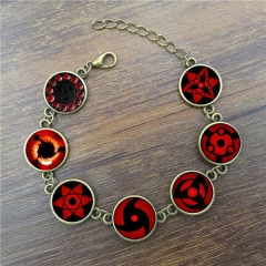 Naruto Cosplay Cartoon Character Cartoon Cute Decorative Anime Alloy Bracelet