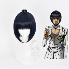 jojo的奇妙冒险 黄金之风 布鲁诺·布加拉提 cos 假发