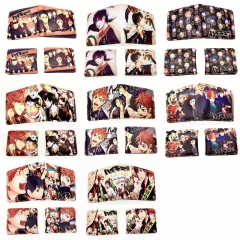 9 Styles Haikyuu!! Cartoon PU Folding Purse Anime Short Wallet