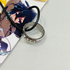 Attack on Titan Multifunctional Alloy Anime Necklace Ring