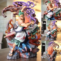 海贼王 鬼岛索隆 彩盒尺寸：长35 宽26 高41 重量：4Kg 人物高：38CM 装箱：8PCS