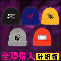 20 Styles HUNTER×HUNTER Knitted Cap Winter Warm Anime Cap