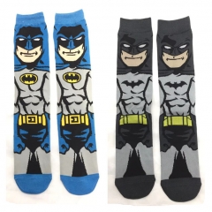 2 Styles Batman Unisex Anime Long Socks