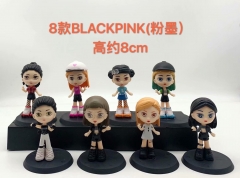 K-POP BLACKPINK Korean Star Anime PVC Figure (8pcs/set)