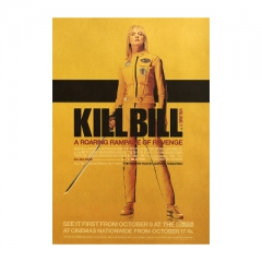 Kill Bill Vol.1 Home Decoration Retro Kraft Paper Anime Poster