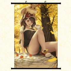 Pokemon Cartoon Wallscrolls Waterproof Anime Wallscrolls 30*45cm 60*40cm 60*90cm