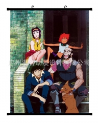 Cowboy Bebop Cartoon Wallscrolls Waterproof Anime Wallscrolls 30*45cm 60*40cm 60*90cm