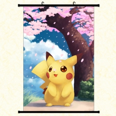 批发宠物小精灵皮卡丘 口袋妖怪 宝可梦动漫挂画周边 定制Pokemon