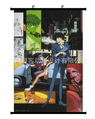 星际牛仔 Cowboy Bebop 动漫海报 壁画 卷轴挂画布画海报定制