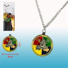 Harry Potter Anime Cartoon Rotatable Necklace