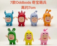 Oddbods Character Collectible Anime Figure Toy 7pcs/set