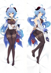 2 Styles Genshin Impact Sexy Girl Body Bolster Soft Long Print Sexy Girl Pattern Pillow 50*150cm