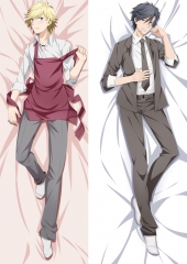 hitorijime my hero Sexy Boy Body Bolster Soft Long Print Sexy Boy Pattern Pillow 50*150cm