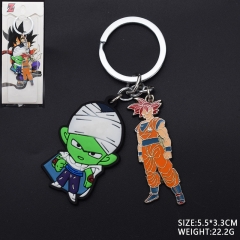 7 Styles Dragon Ball Z Cartoon Cosplay Decorative Alloy Anime Keychain