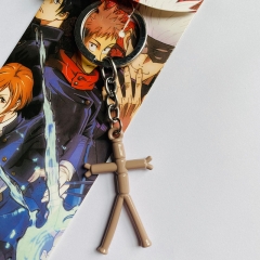 6 Styles Jujutsu Kaisen Japanese Cartoon Alloy Anime Keychain