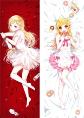 Bakemonogatari Sexy Girl Body Bolster Soft Long Print Sexy Girl Pattern Pillow 50*150cm